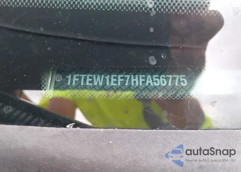 2017 Ford F-150 Xlt from USA, damaged, VIN 1FTEW1EF7HFA56775